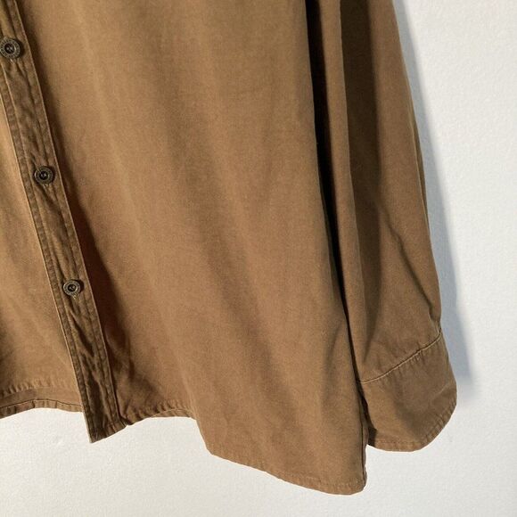 Lee Valley Ireland Mens XL Cotton Canvas Overshirt Chore Shirt Jacket Workwear - Picture 5 of 13